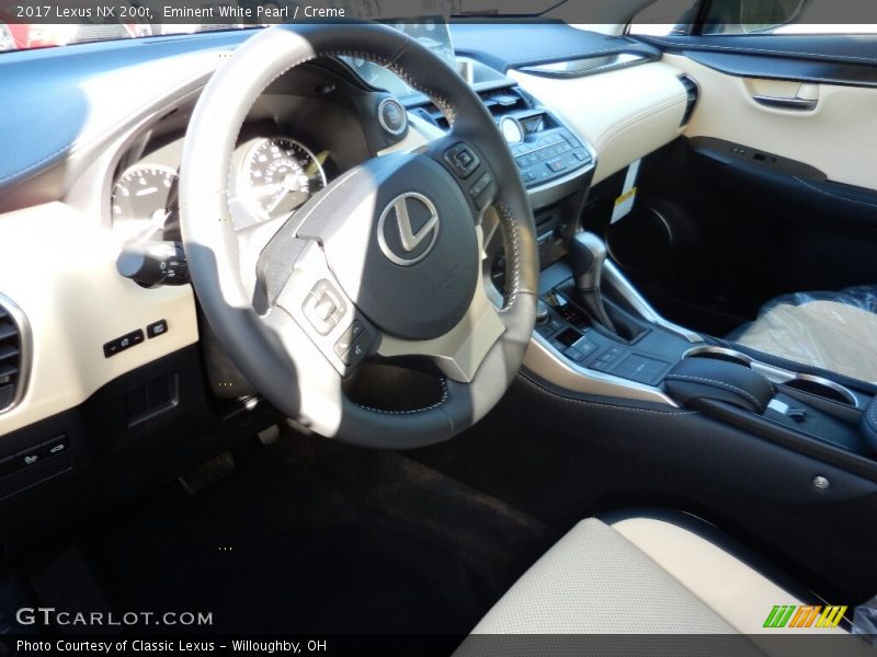  2017 NX 200t Creme Interior