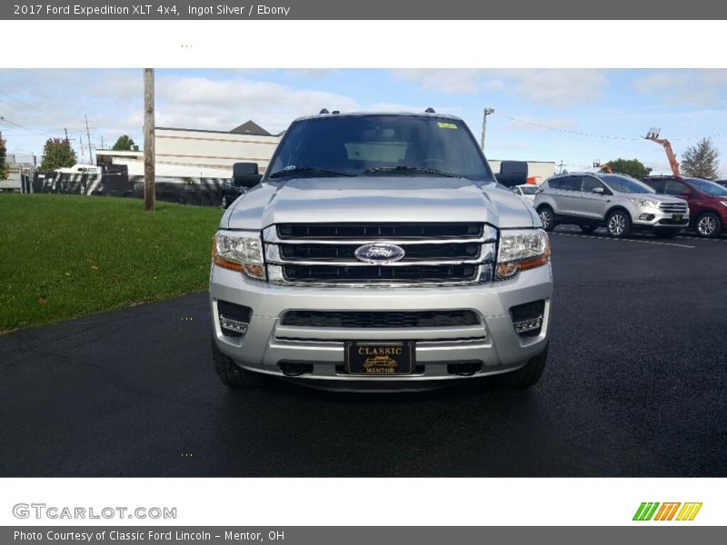 Ingot Silver / Ebony 2017 Ford Expedition XLT 4x4