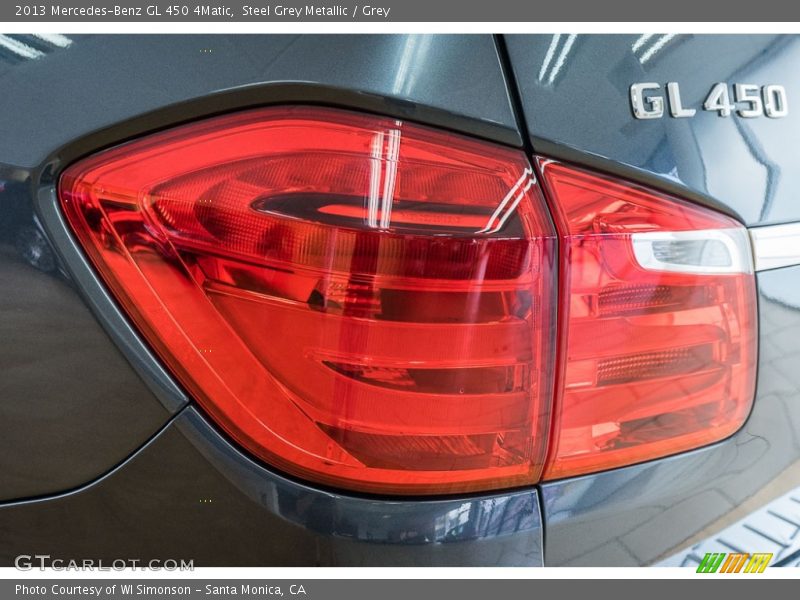 Steel Grey Metallic / Grey 2013 Mercedes-Benz GL 450 4Matic
