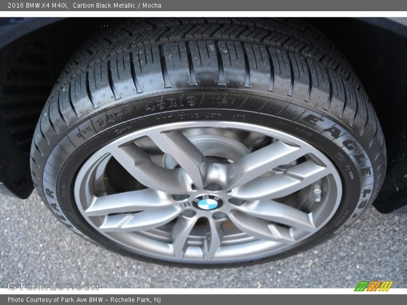Carbon Black Metallic / Mocha 2016 BMW X4 M40i