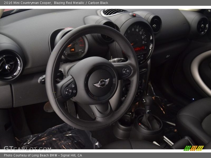Blazing Red Metallic / Carbon Black 2016 Mini Countryman Cooper