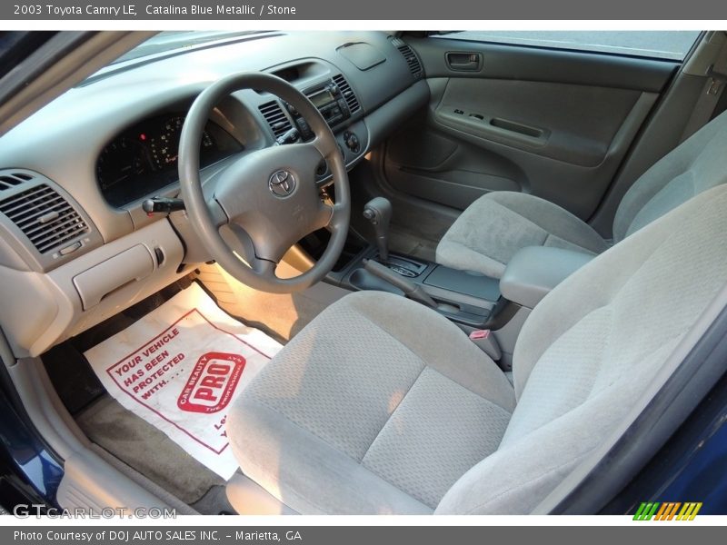 Catalina Blue Metallic / Stone 2003 Toyota Camry LE
