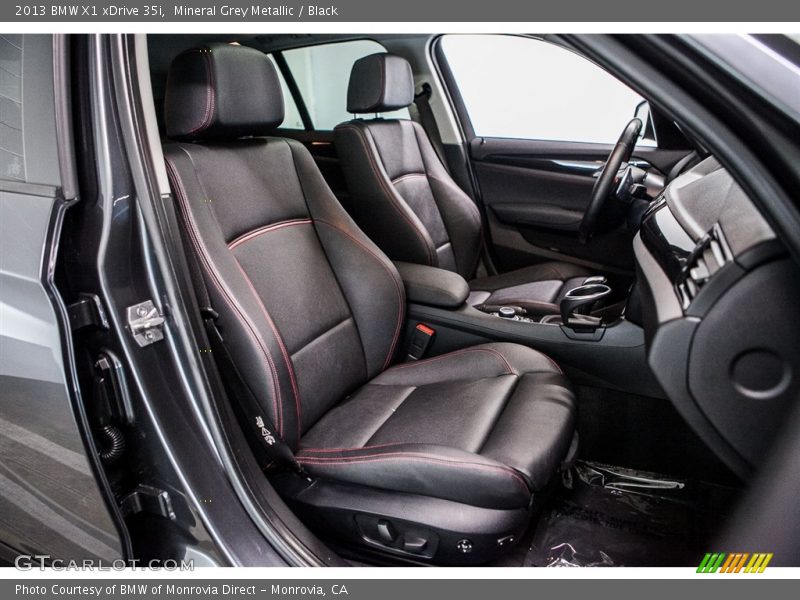 Mineral Grey Metallic / Black 2013 BMW X1 xDrive 35i
