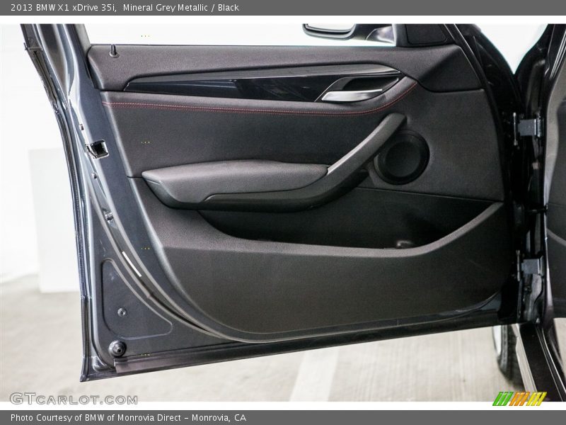 Mineral Grey Metallic / Black 2013 BMW X1 xDrive 35i