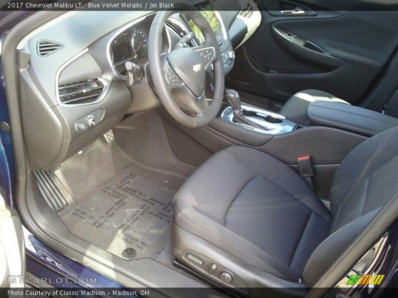 Blue Velvet Metallic / Jet Black 2017 Chevrolet Malibu LT