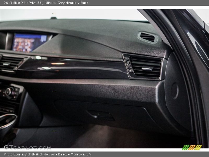 Mineral Grey Metallic / Black 2013 BMW X1 xDrive 35i