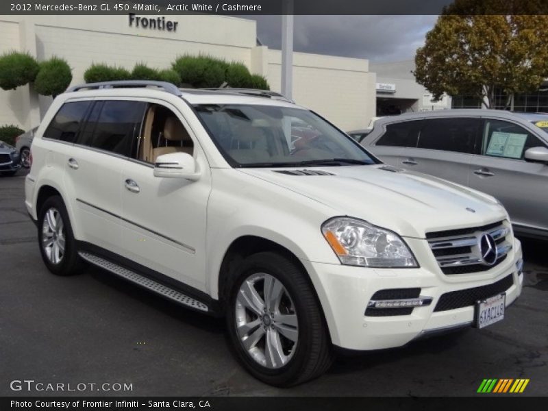 Arctic White / Cashmere 2012 Mercedes-Benz GL 450 4Matic