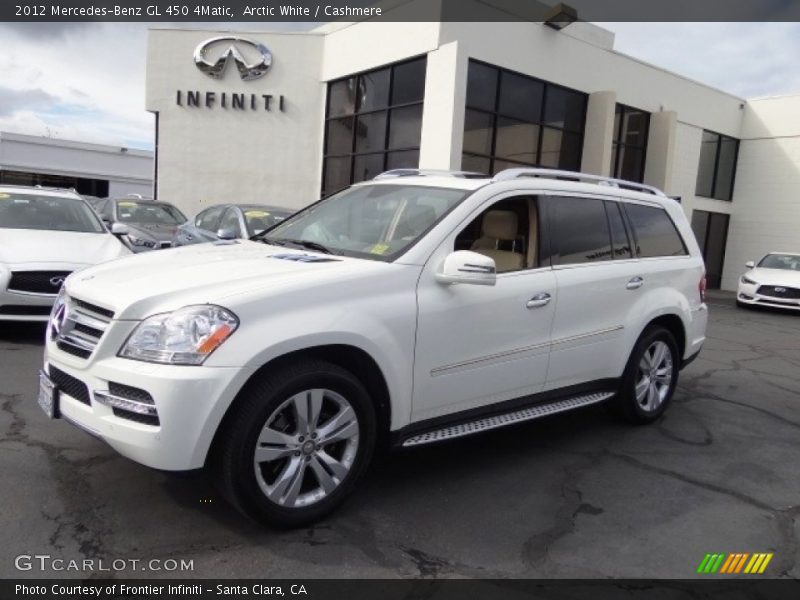 Arctic White / Cashmere 2012 Mercedes-Benz GL 450 4Matic