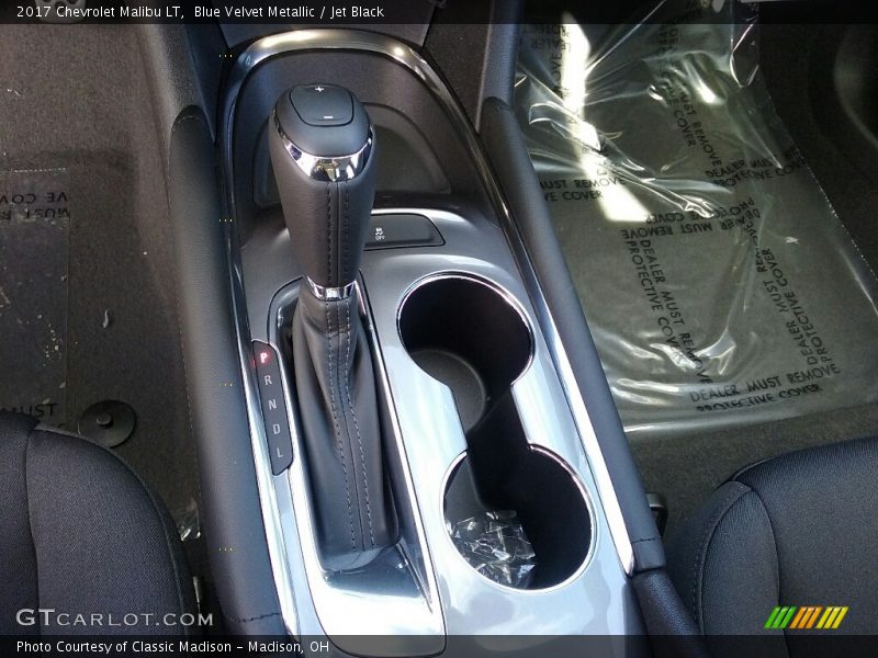 Blue Velvet Metallic / Jet Black 2017 Chevrolet Malibu LT