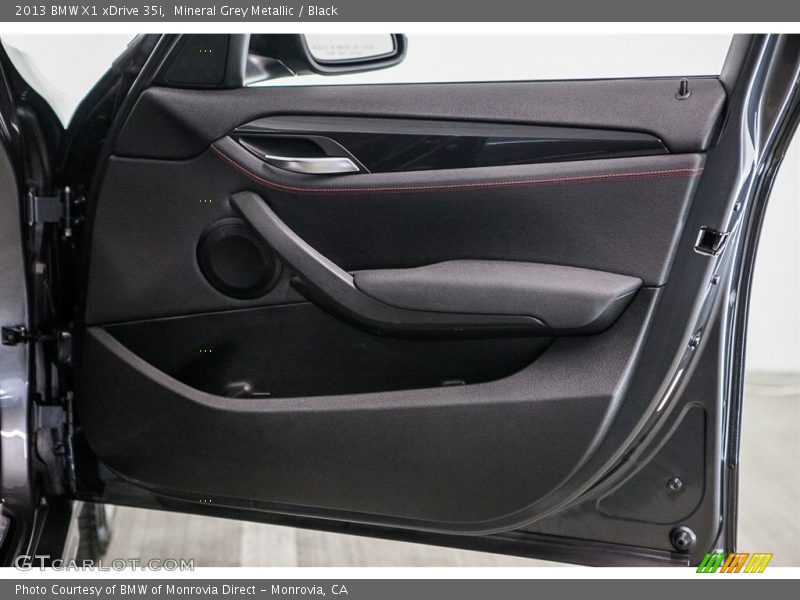 Mineral Grey Metallic / Black 2013 BMW X1 xDrive 35i