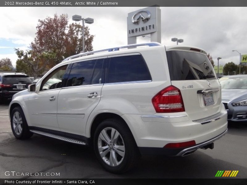 Arctic White / Cashmere 2012 Mercedes-Benz GL 450 4Matic