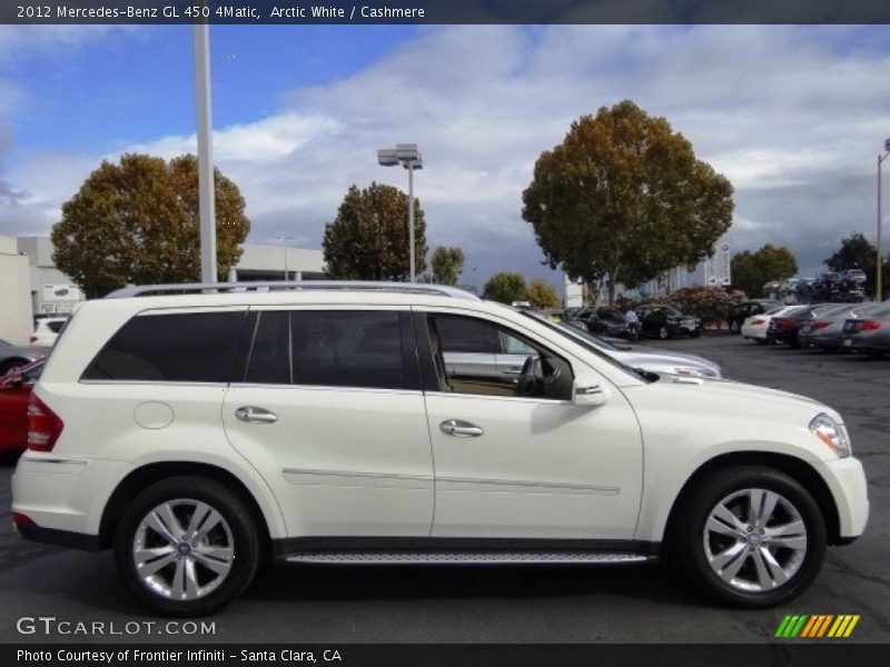 Arctic White / Cashmere 2012 Mercedes-Benz GL 450 4Matic