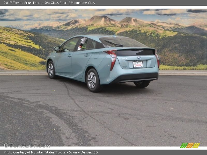 Sea Glass Pearl / Moonstone Gray 2017 Toyota Prius Three