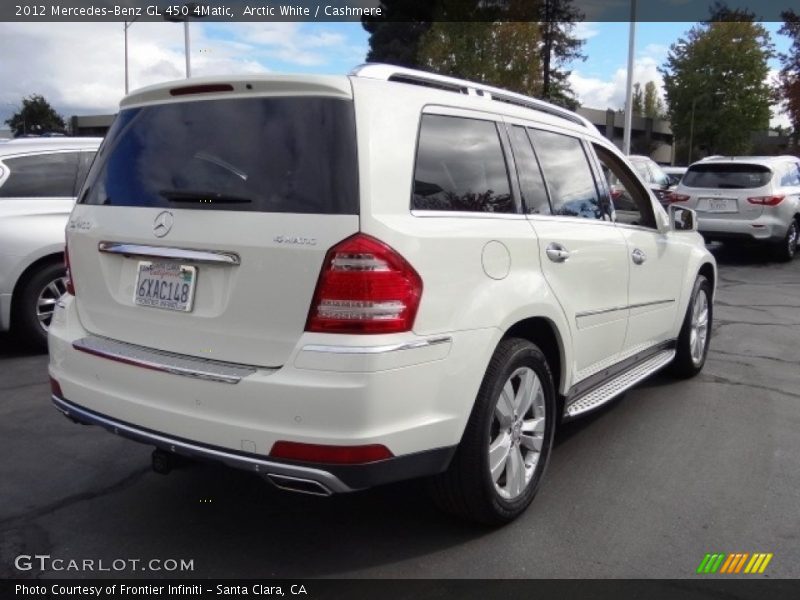 Arctic White / Cashmere 2012 Mercedes-Benz GL 450 4Matic