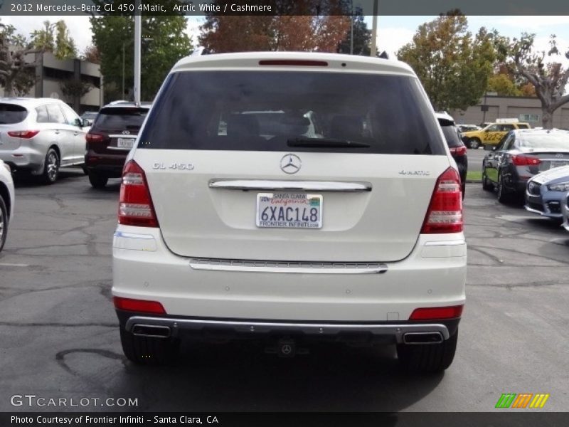 Arctic White / Cashmere 2012 Mercedes-Benz GL 450 4Matic