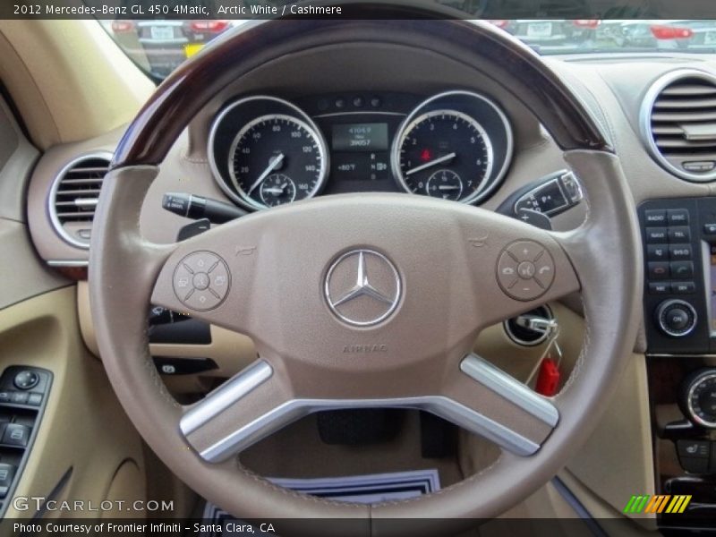 Arctic White / Cashmere 2012 Mercedes-Benz GL 450 4Matic