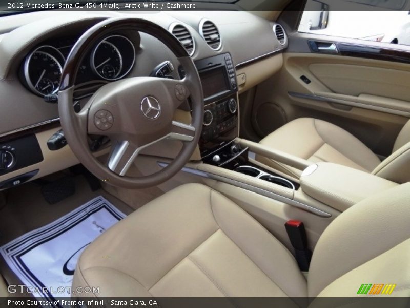 Arctic White / Cashmere 2012 Mercedes-Benz GL 450 4Matic
