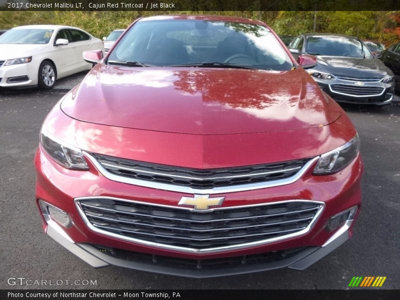Cajun Red Tintcoat / Jet Black 2017 Chevrolet Malibu LT