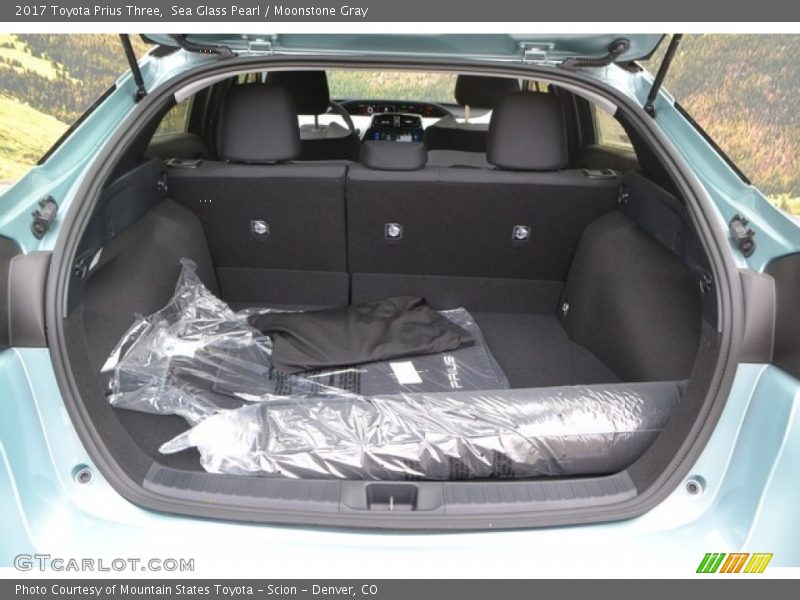 Sea Glass Pearl / Moonstone Gray 2017 Toyota Prius Three