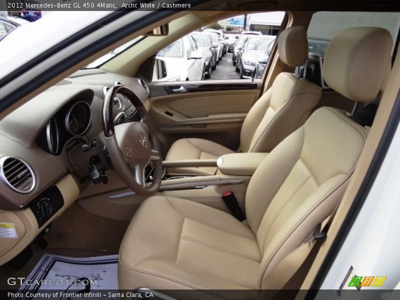 Arctic White / Cashmere 2012 Mercedes-Benz GL 450 4Matic