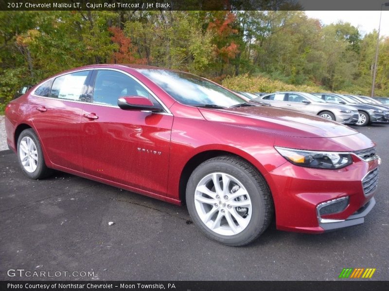 Cajun Red Tintcoat / Jet Black 2017 Chevrolet Malibu LT