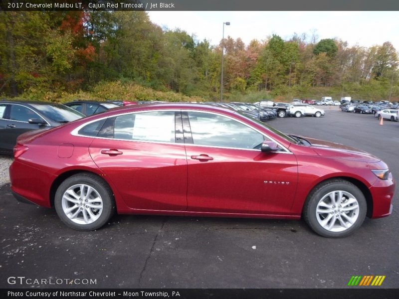 Cajun Red Tintcoat / Jet Black 2017 Chevrolet Malibu LT