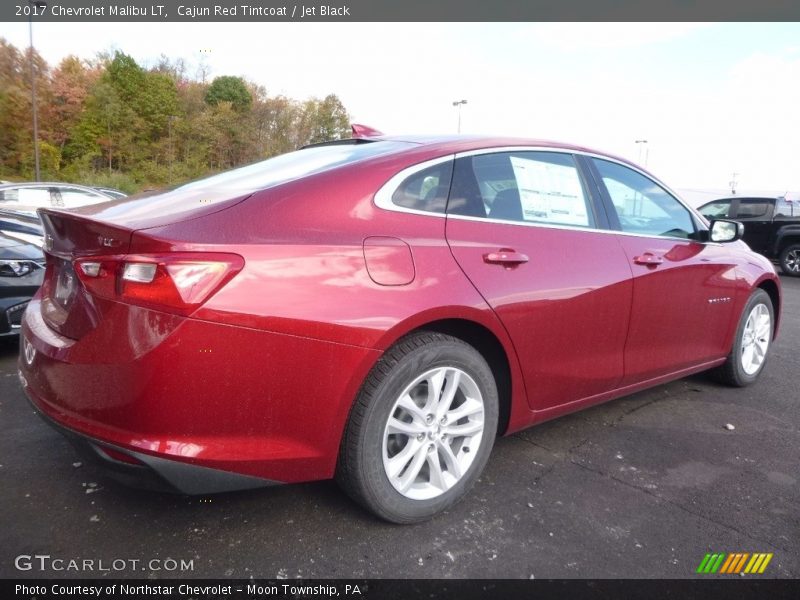 Cajun Red Tintcoat / Jet Black 2017 Chevrolet Malibu LT
