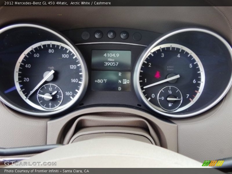 Arctic White / Cashmere 2012 Mercedes-Benz GL 450 4Matic