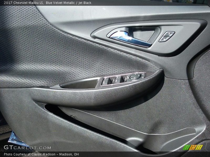 Blue Velvet Metallic / Jet Black 2017 Chevrolet Malibu LS
