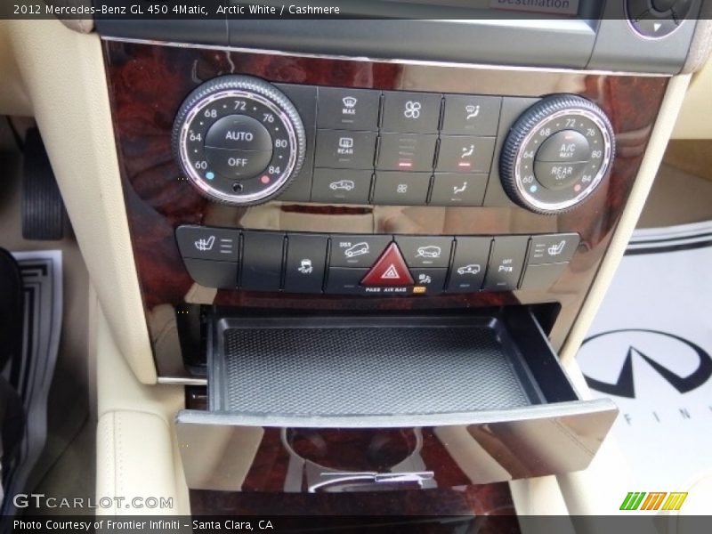 Arctic White / Cashmere 2012 Mercedes-Benz GL 450 4Matic