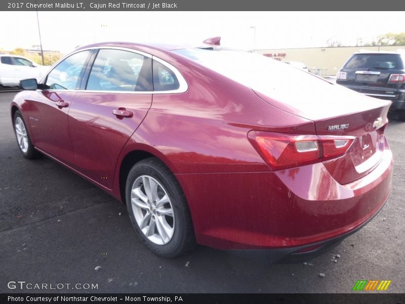 Cajun Red Tintcoat / Jet Black 2017 Chevrolet Malibu LT