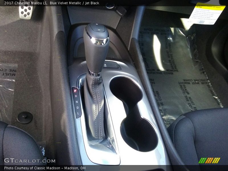 Blue Velvet Metallic / Jet Black 2017 Chevrolet Malibu LS