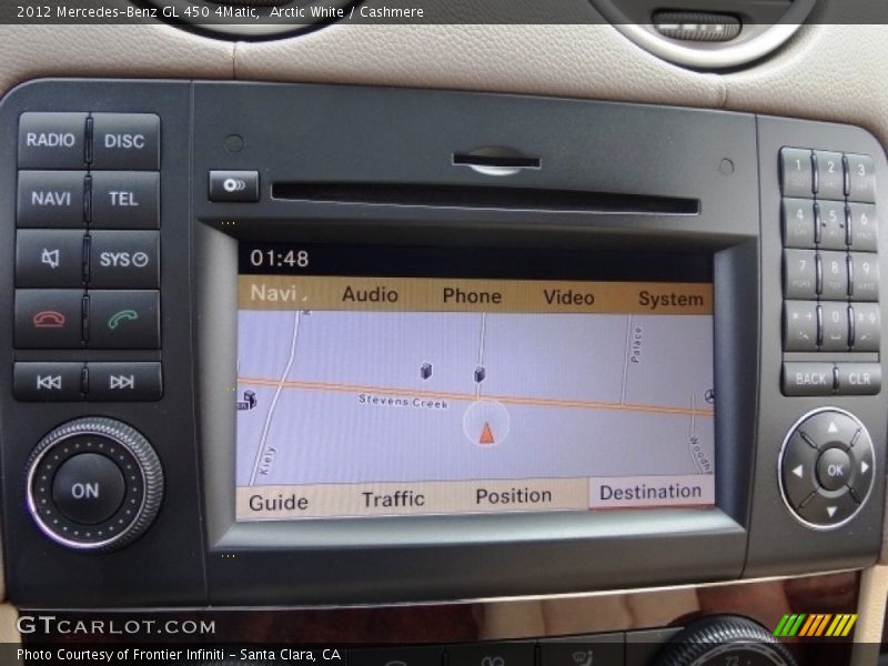 Arctic White / Cashmere 2012 Mercedes-Benz GL 450 4Matic