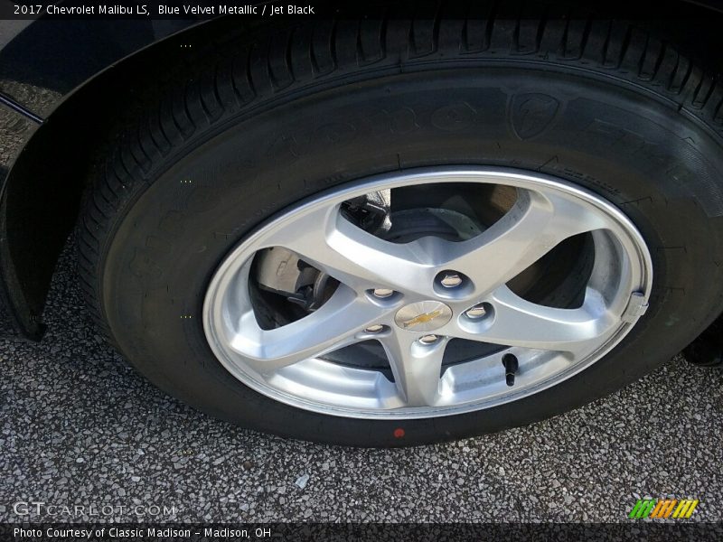 Blue Velvet Metallic / Jet Black 2017 Chevrolet Malibu LS