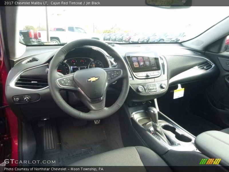 Cajun Red Tintcoat / Jet Black 2017 Chevrolet Malibu LT