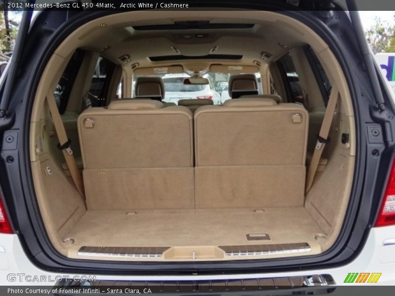 Arctic White / Cashmere 2012 Mercedes-Benz GL 450 4Matic