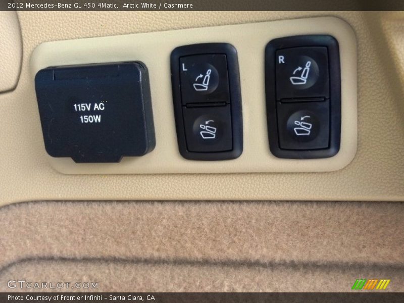 Arctic White / Cashmere 2012 Mercedes-Benz GL 450 4Matic