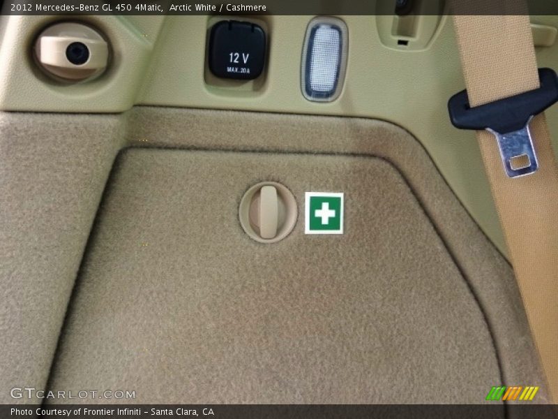 Arctic White / Cashmere 2012 Mercedes-Benz GL 450 4Matic