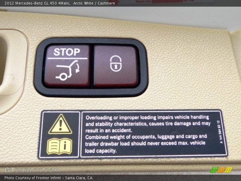 Arctic White / Cashmere 2012 Mercedes-Benz GL 450 4Matic
