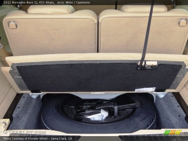Arctic White / Cashmere 2012 Mercedes-Benz GL 450 4Matic