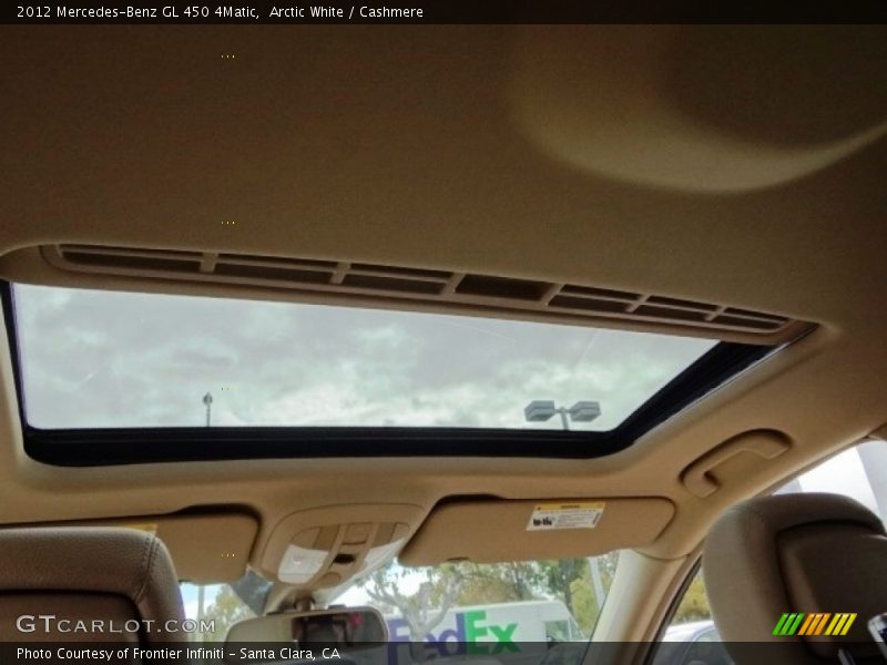 Arctic White / Cashmere 2012 Mercedes-Benz GL 450 4Matic