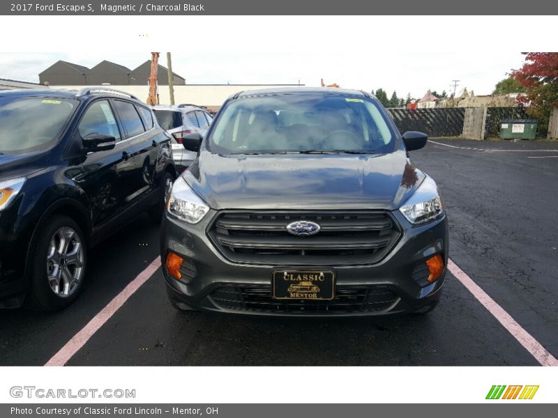 Magnetic / Charcoal Black 2017 Ford Escape S