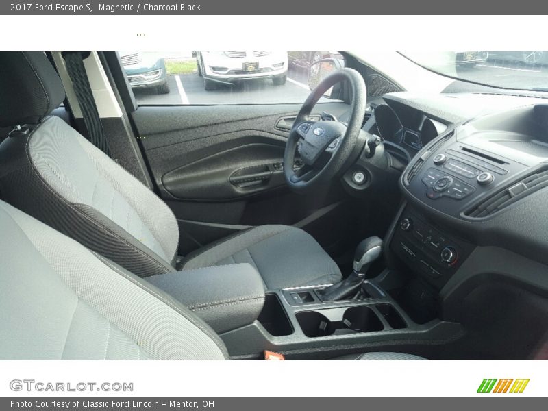 Magnetic / Charcoal Black 2017 Ford Escape S