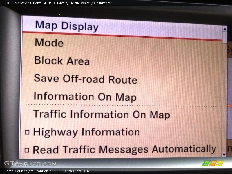 Arctic White / Cashmere 2012 Mercedes-Benz GL 450 4Matic