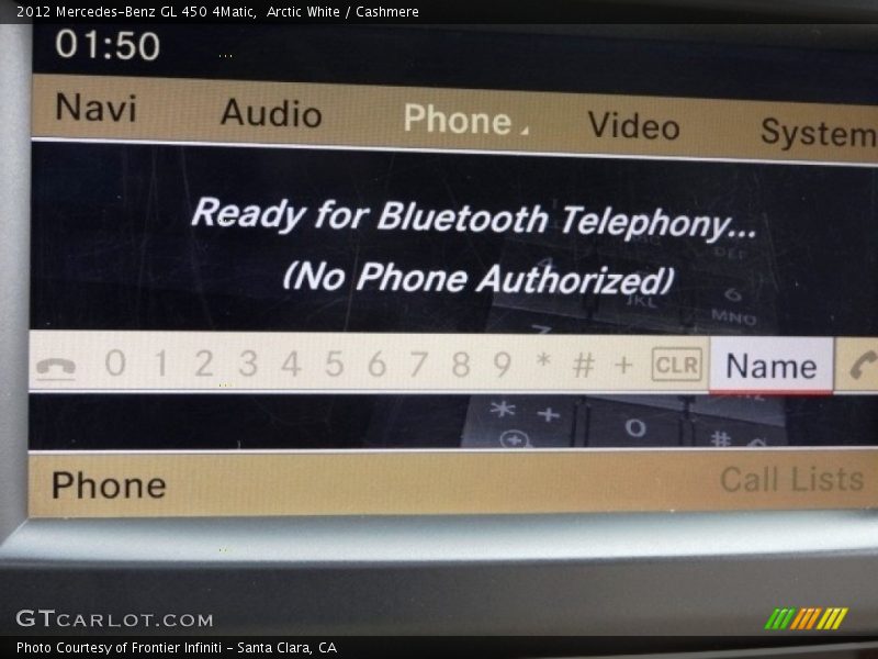 Arctic White / Cashmere 2012 Mercedes-Benz GL 450 4Matic