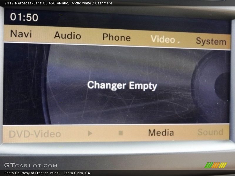 Arctic White / Cashmere 2012 Mercedes-Benz GL 450 4Matic