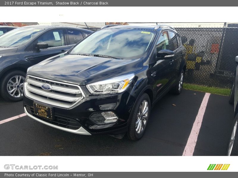 Shadow Black / Charcoal Black 2017 Ford Escape Titanium
