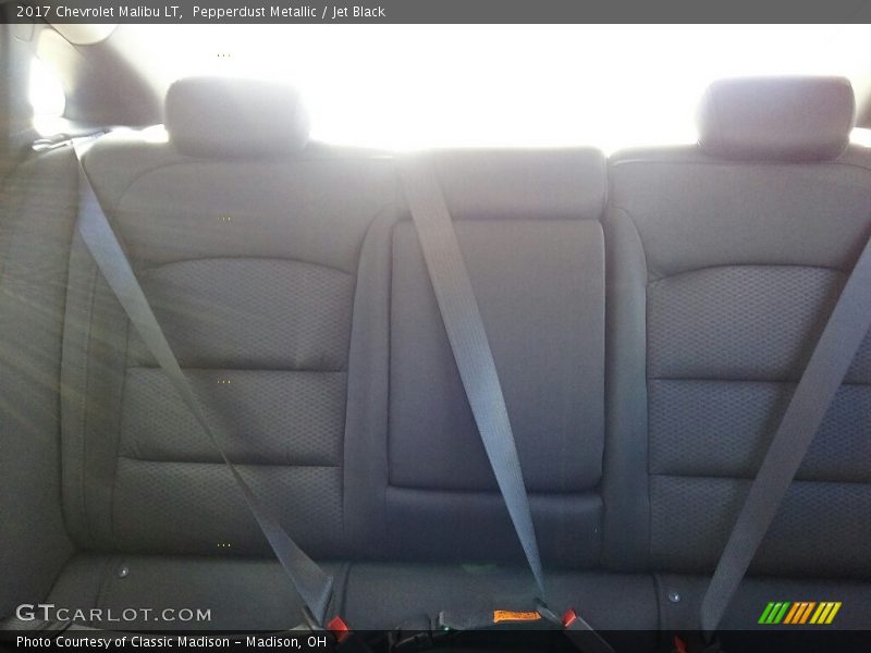 Pepperdust Metallic / Jet Black 2017 Chevrolet Malibu LT