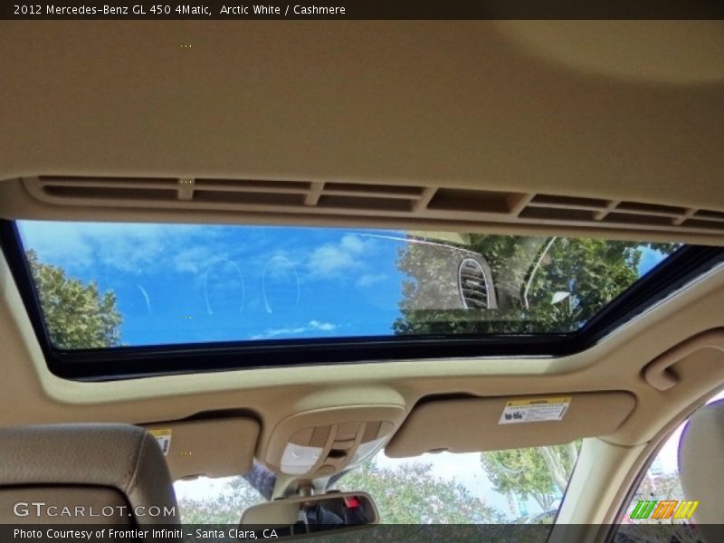 Arctic White / Cashmere 2012 Mercedes-Benz GL 450 4Matic