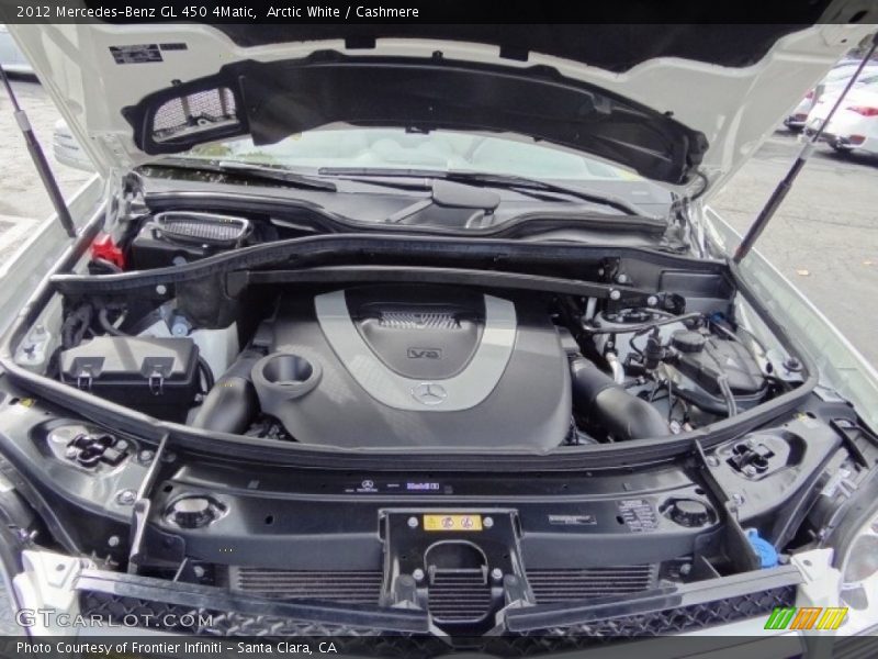 Arctic White / Cashmere 2012 Mercedes-Benz GL 450 4Matic